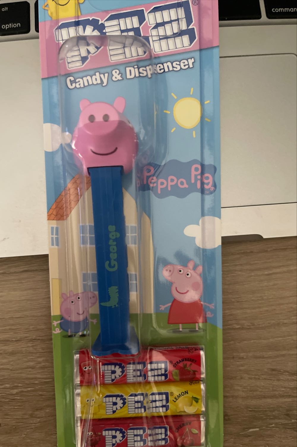 George Peppa Pig Dino Stem - Peppa Pig pez collectible - Main Image 2