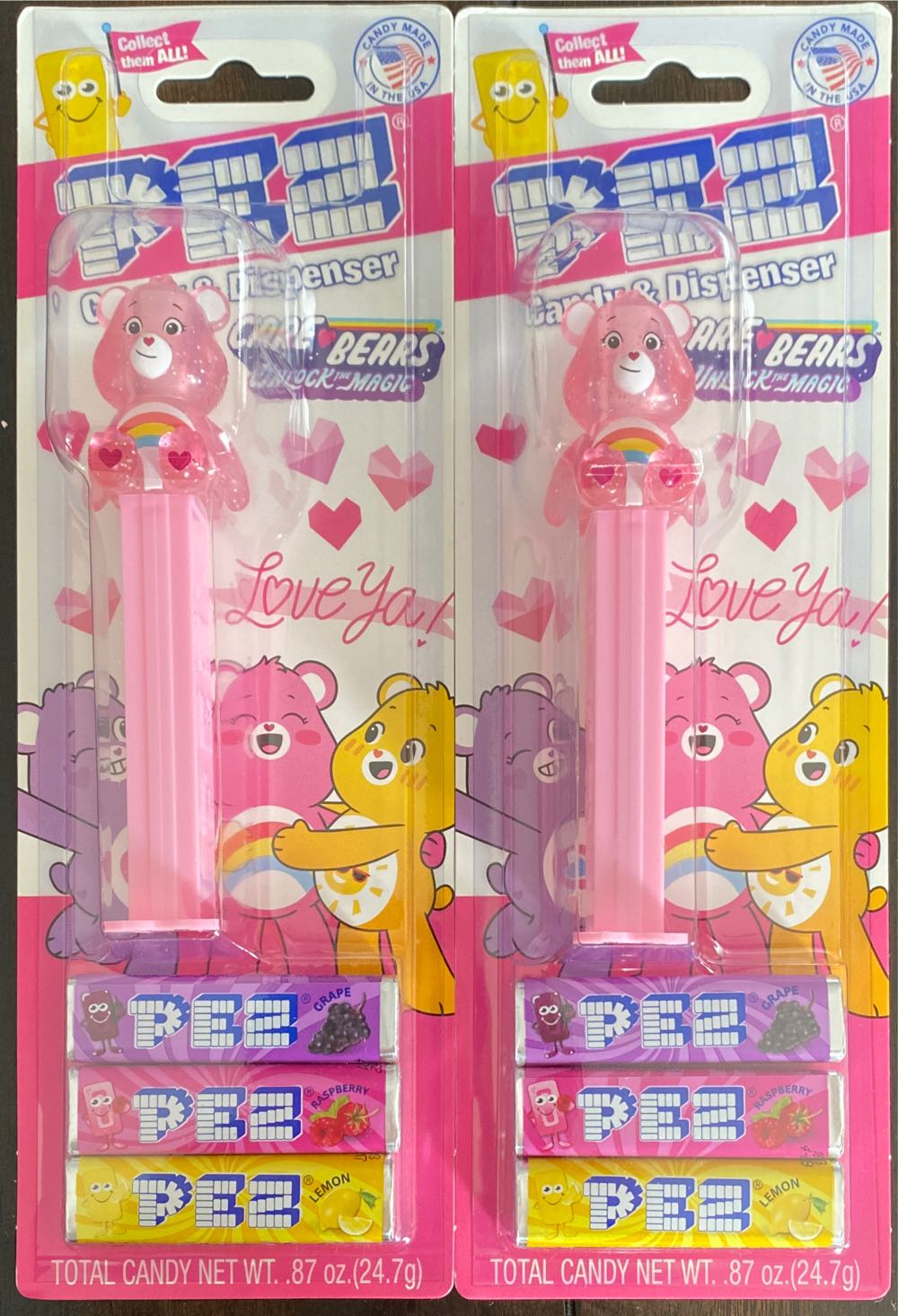 Valentine’s Day - Care Bear Crystal - Limited Edition pez collectible - Main Image 2