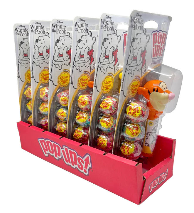 Tigger - Flix Pop ups! Winnie the Pooh Blister Card - Winnie The Pooh pez collectible [Barcode 038252410483] - Main Image 2