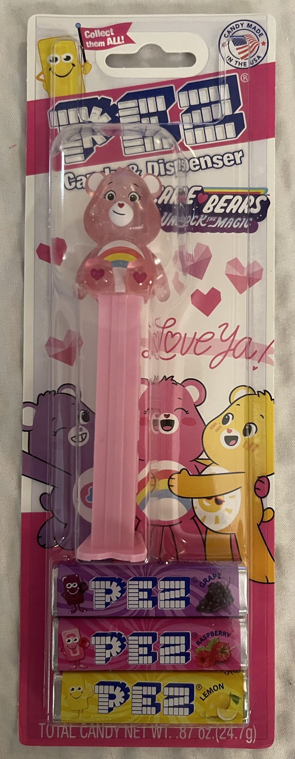 Valentine’s Heart - Silly Light Pink Crystal