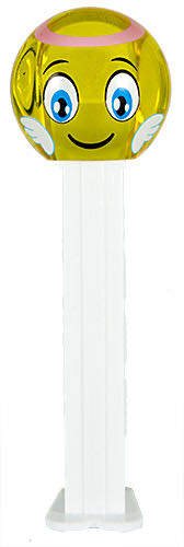 Emoji - Angel Yellow Crystal - funky faces pez collectible - Main Image 2