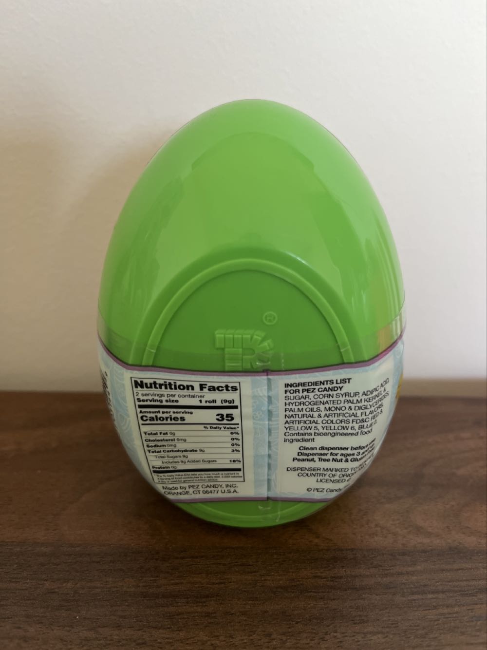 Chick - Short Stem In Egg - Easter - Chicks pez collectible [Barcode 073621031449] - Main Image 2