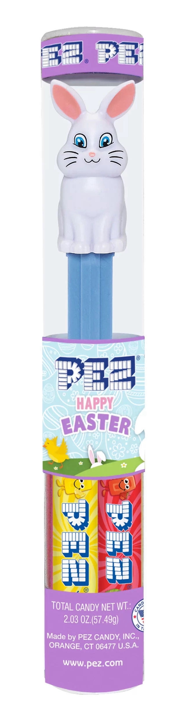 Easter - White Bunny In Tube - Easter pez collectible [Barcode 073621053434] - Main Image 3