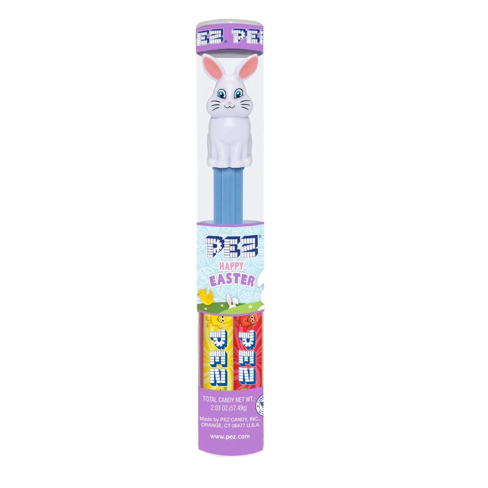 Easter - White Bunny In Tube - Easter pez collectible [Barcode 073621053434] - Main Image 4