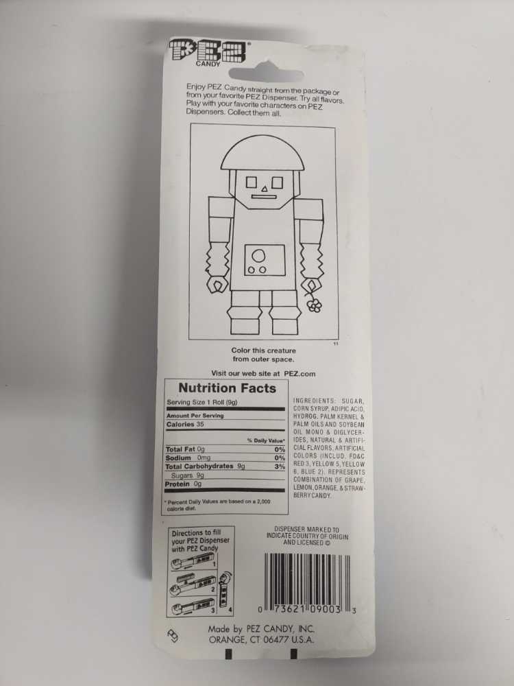 Fireman  pez collectible [Barcode 073621090033] - Main Image 2