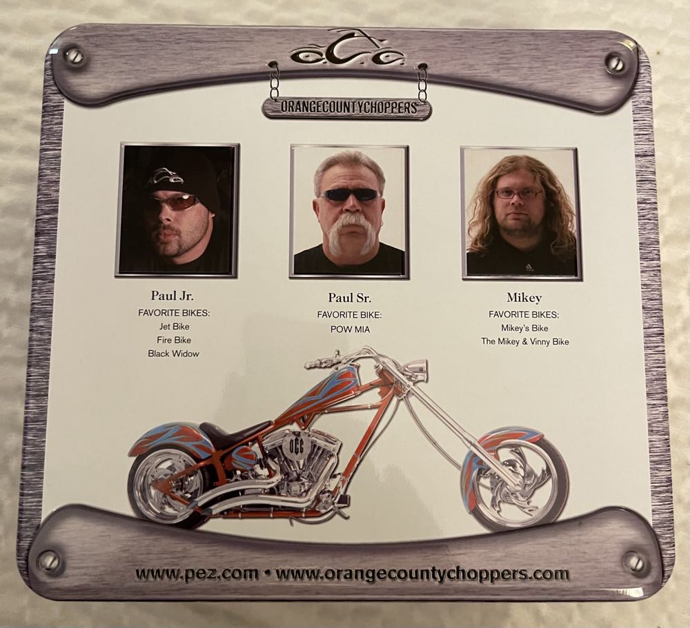 Orange Counters Choppers  pez collectible [Barcode 073621009172] - Main Image 2