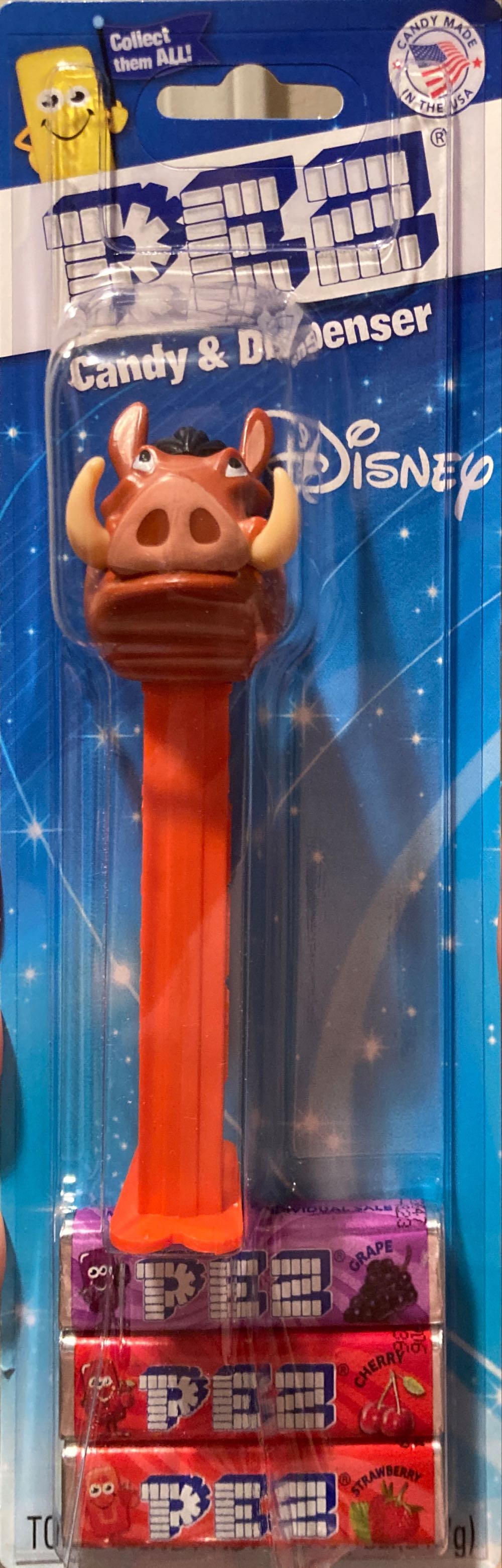 PEZ- Truck E2 Blue (Raspberry Mascot)