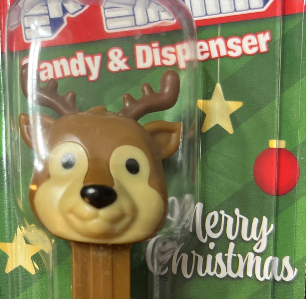 Merry Christmas - Reindeer 2018🎄2022 🎄 - Christmas pez collectible [Barcode 073621092334] - Main Image 3