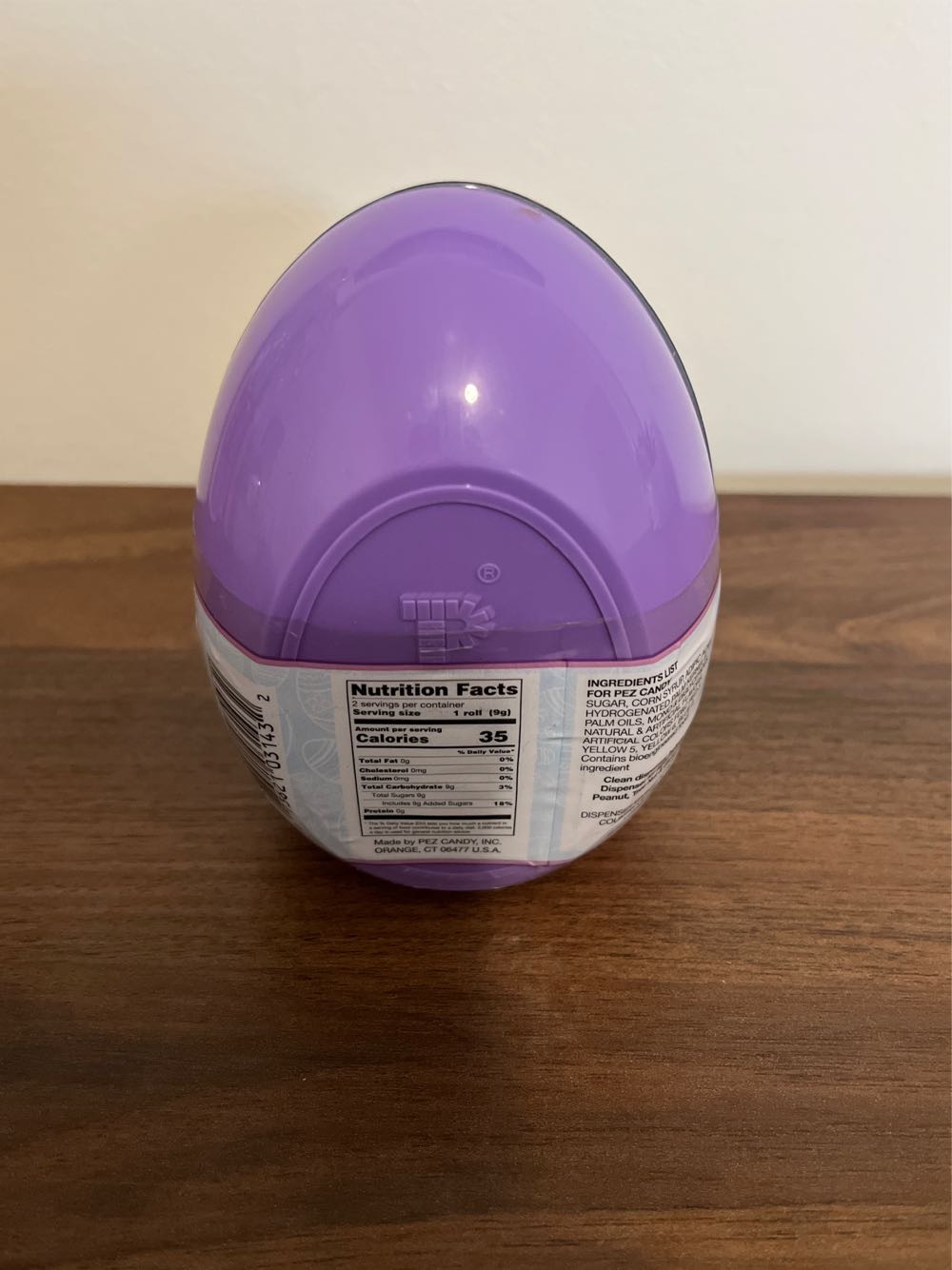 Easter - Bunny In Egg (mini) - Easter - Bunnies pez collectible [Barcode 073621031432] - Main Image 2