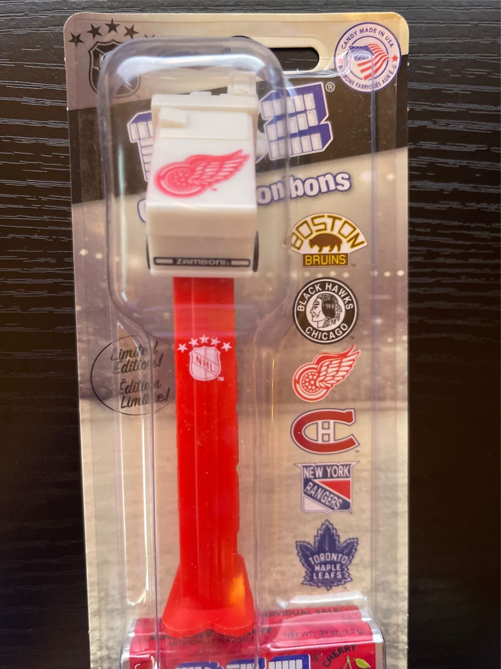 NHL Zamboni - Detroit Red Wings  pez collectible - Main Image 2
