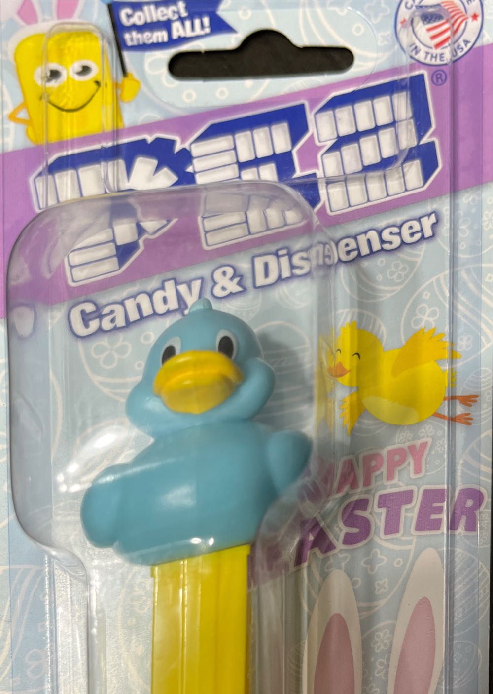 Easter - Blue Duck 🦆🐣 - Easter pez collectible [Barcode 073621032439] - Main Image 3