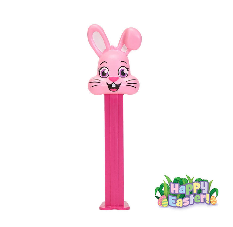 Easter - Pink Easter Bunny - Floppy Ear  🐇 🐣 - Easter pez collectible [Barcode 073621032439] - Main Image 4