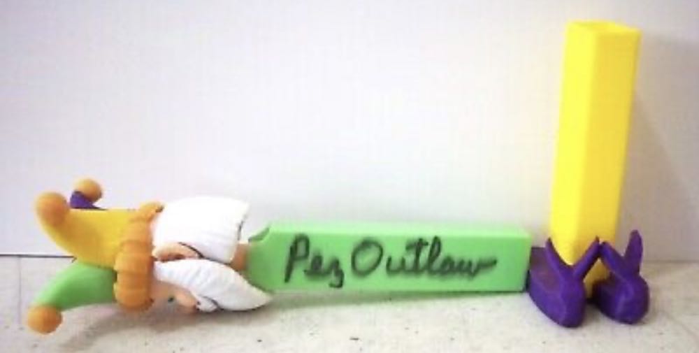 The Pez Outlaw - Jester  pez collectible - Main Image 3