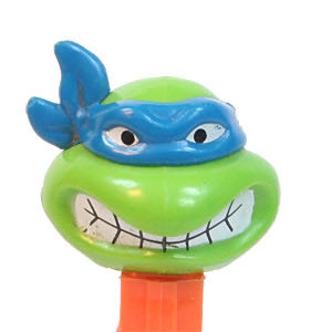 TMNT - Leonardo Angry - Orange - China - TMNT pez collectible - Main Image 2