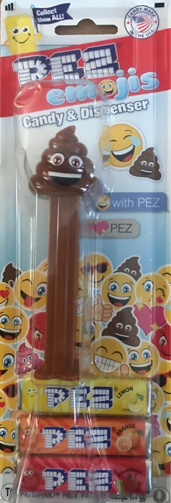 Poop - PEZ Emoji’s pez collectible - Main Image 2