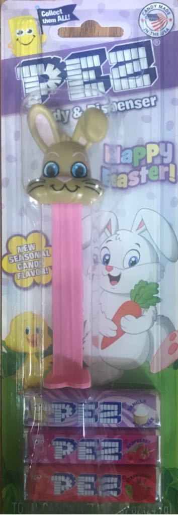Bunny G (tan/pink) - Easter pez collectible - Main Image 2