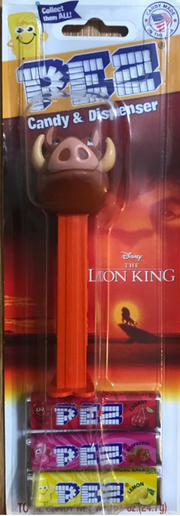 Pumbaa - The Lion King pez collectible - Main Image 2