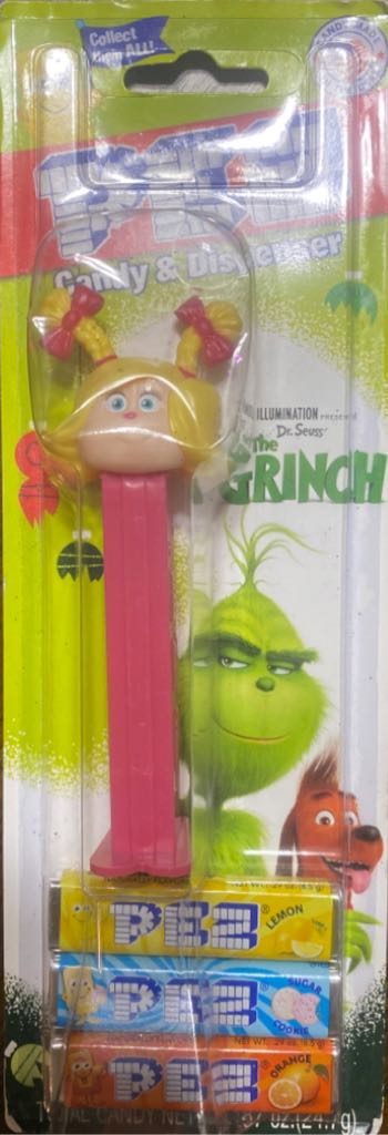 Christmas - The Grinch - Cindy Lou Who - Grinch pez collectible - Main Image 2