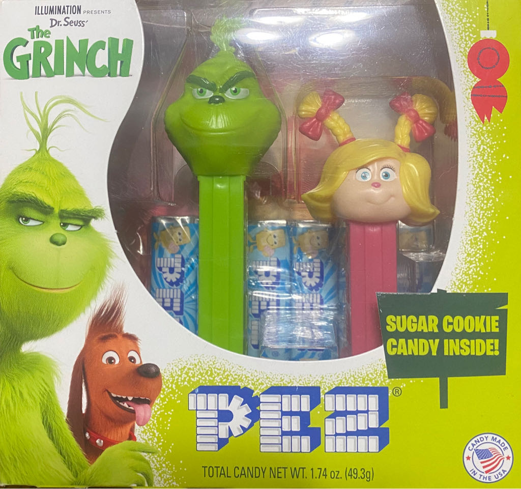 The Grinch - Grinch & Cindy Lou - Twin Pack - Grinch pez collectible - Main Image 2