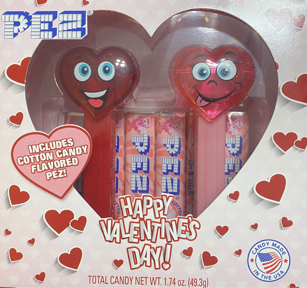 Happy Hearts - Twin Pack - Valentine’s Day pez collectible - Main Image 2