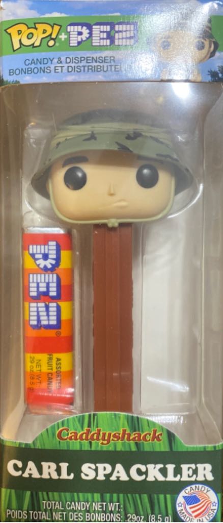 Carl Spackler (2) - POP - Caddyshack (complete) pez collectible - Main Image 2