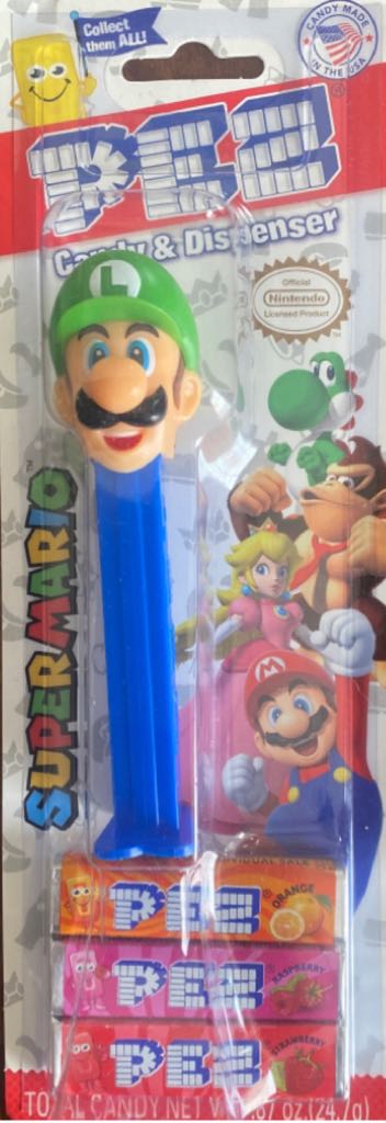 Luigi (2) - Nintendo S2 (complete) pez collectible - Main Image 2