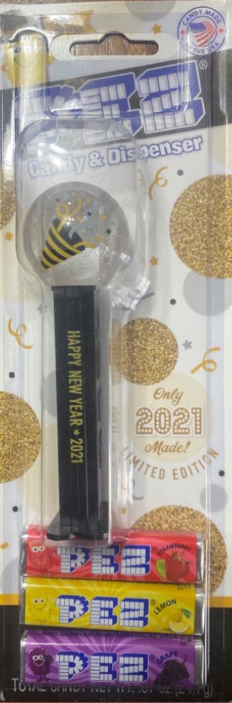 Happy New Year 2021 - New Years pez collectible - Main Image 2