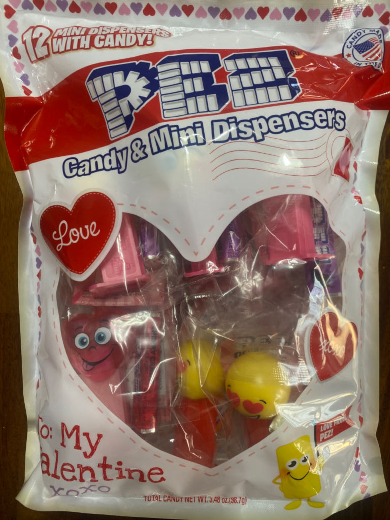 Valentine’s Party Bag Mini’s (2) - Valentine’s Day pez collectible - Main Image 2