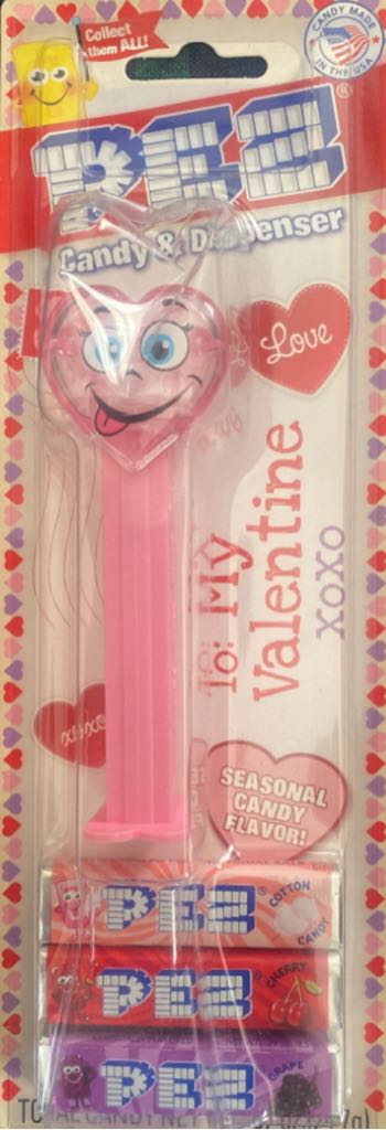 Silly Crystal Heart - Valentine’s Day pez collectible - Main Image 2