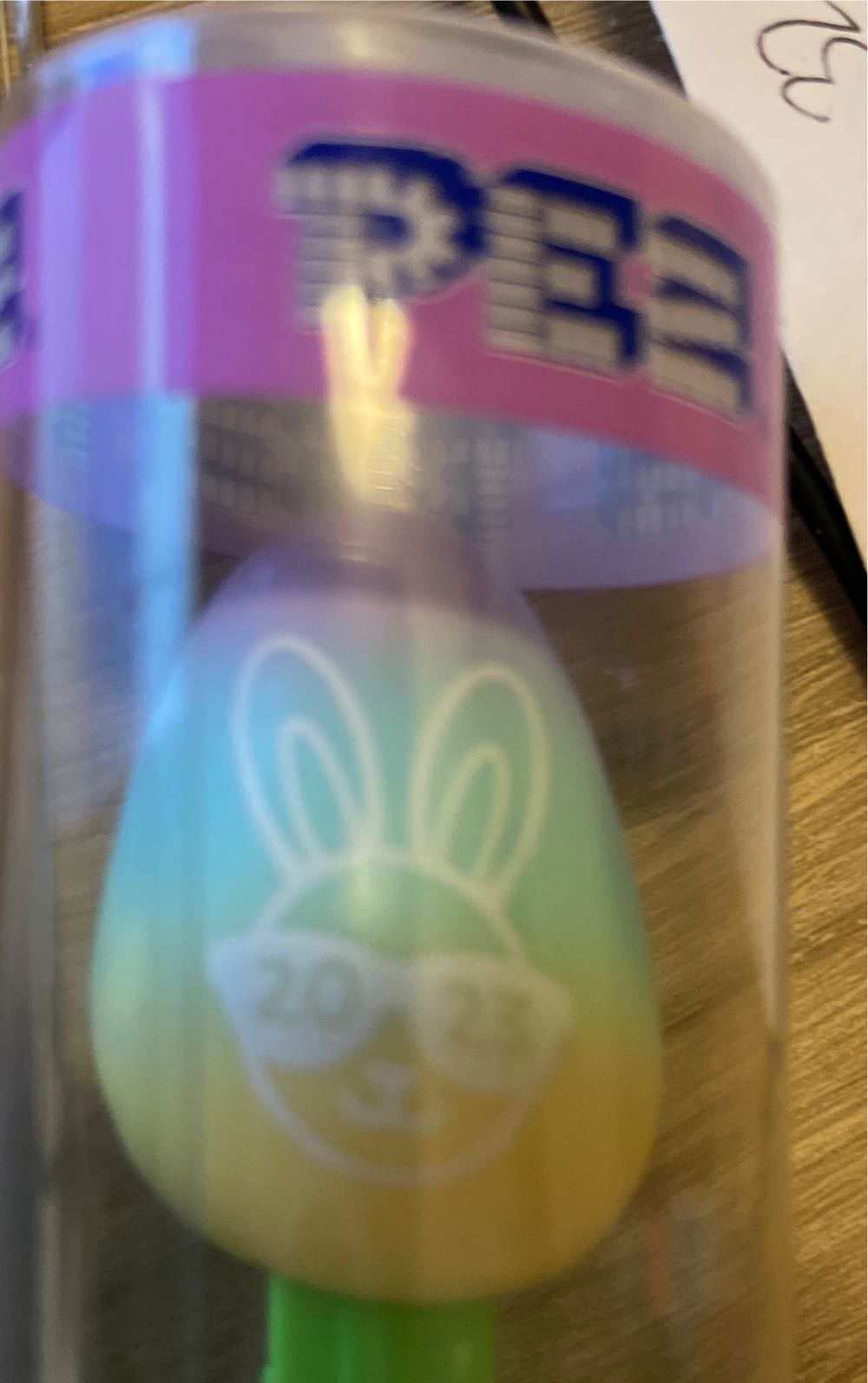 Easter Egg Exclusive Egg Tube 2023 Bunny - Easter pez collectible - Main Image 4