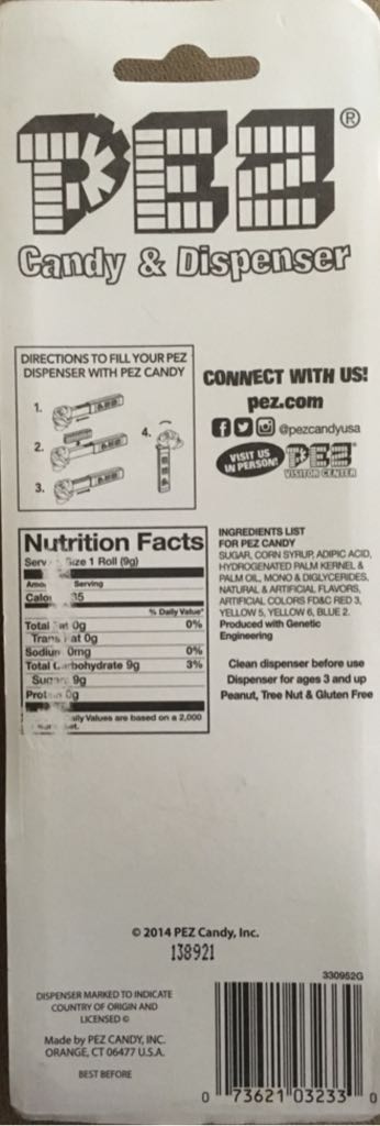 Christmas - Elf B - Red/White  - Holidays pez collectible - Main Image 2