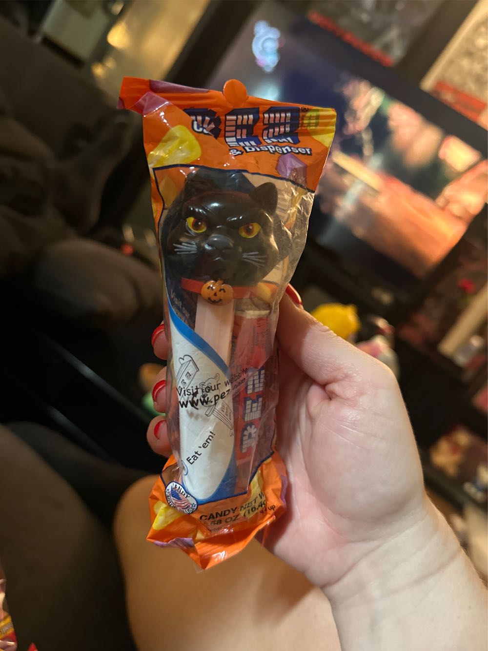 Halloween Cat - Halloween pez collectible - Main Image 2