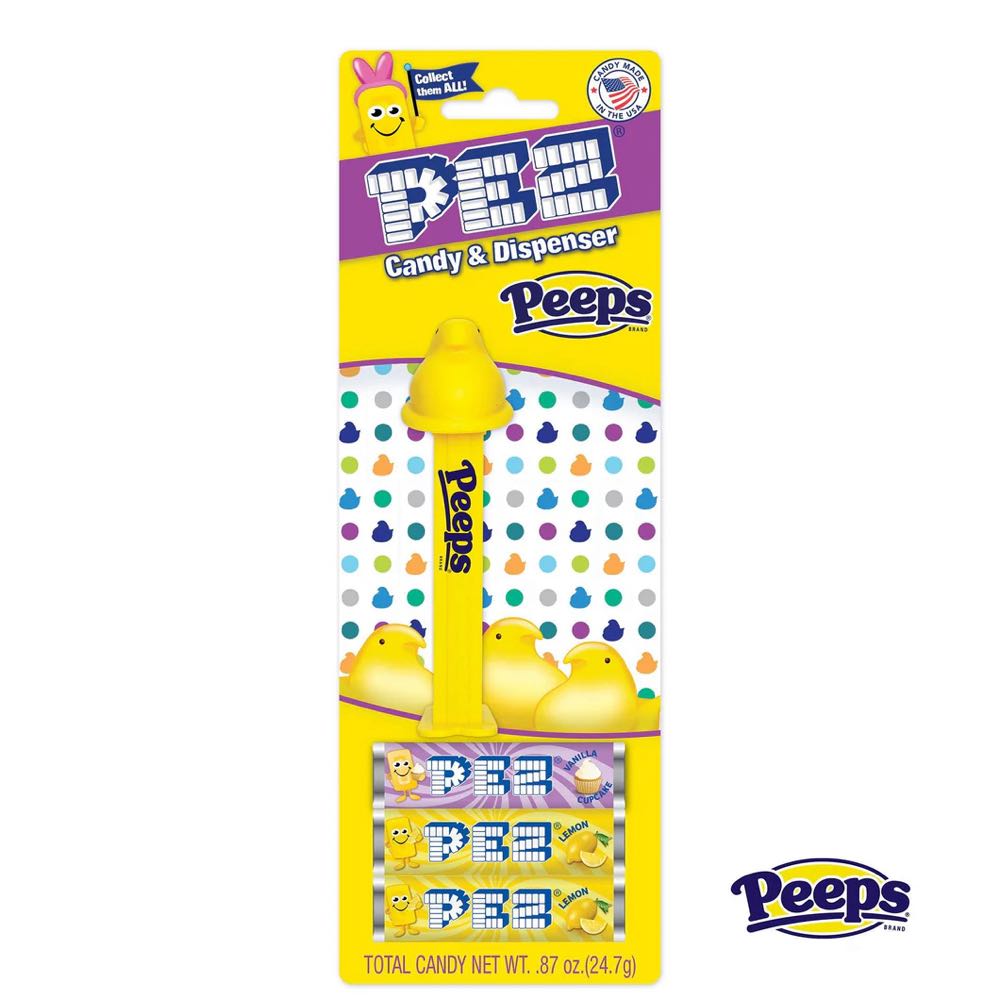 Peeps - Yellow - Easter pez collectible [Barcode 073621091276] - Main Image 3
