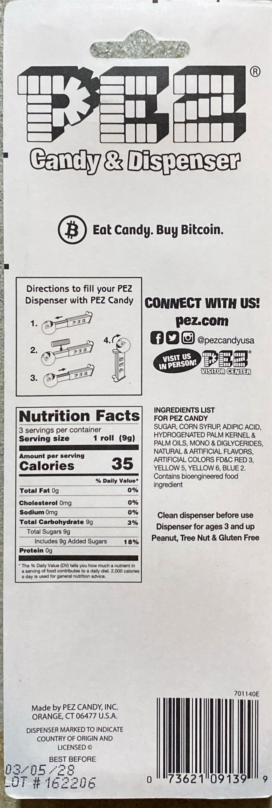 Dc-wonder women - Promotional pez collectible [Barcode 073621091399] - Main Image 3