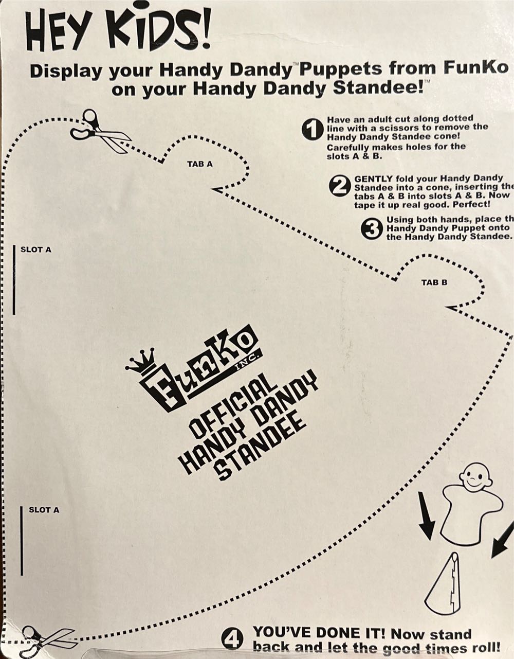 Funko Handy Dandy Puppets - Pez Clown  pez collectible - Main Image 2