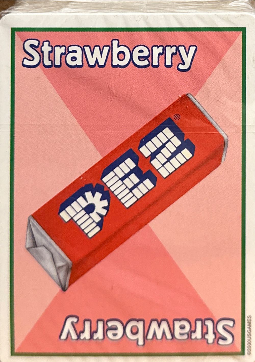 Pez Card Game - Strawberry  pez collectible - Main Image 2