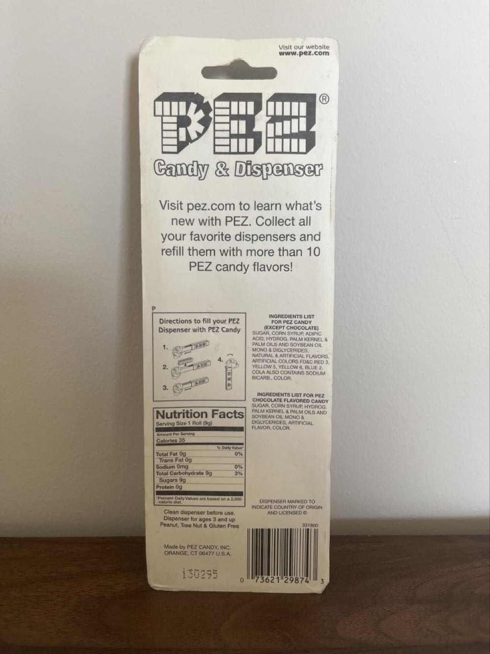 Wegmans Truck - Sushi - Promotional - Trucks pez collectible [Barcode 073621298743] - Main Image 2