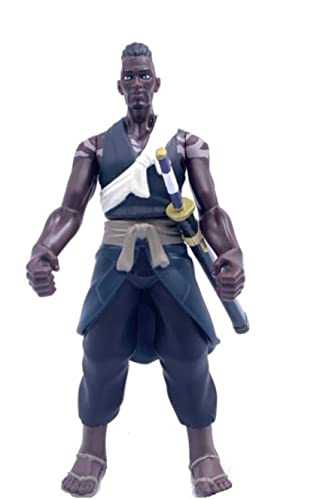 Super 7 Netflix Anime Yasuke Supervinyl Action Figure Yasuke 6inch Mult-color 81412  pez collectible [Barcode 840049814127] - Main Image 1