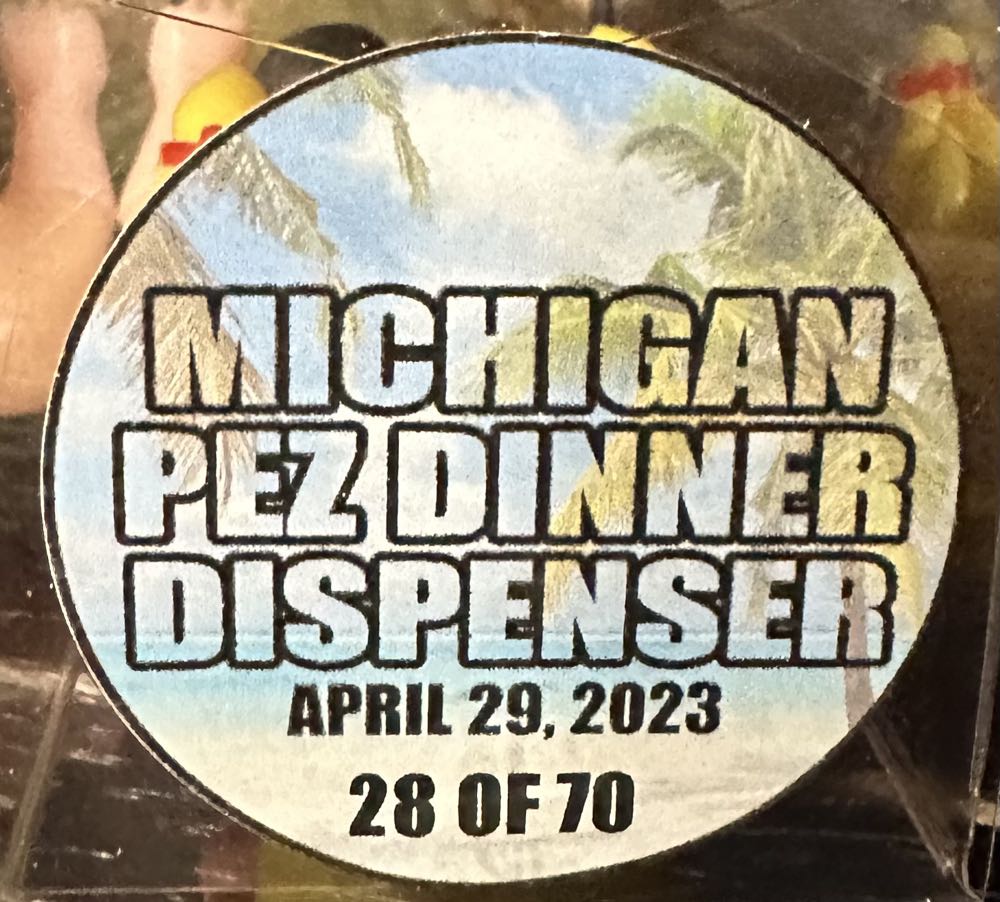 Michigan Pez Dinner Dispenser  pez collectible - Main Image 3