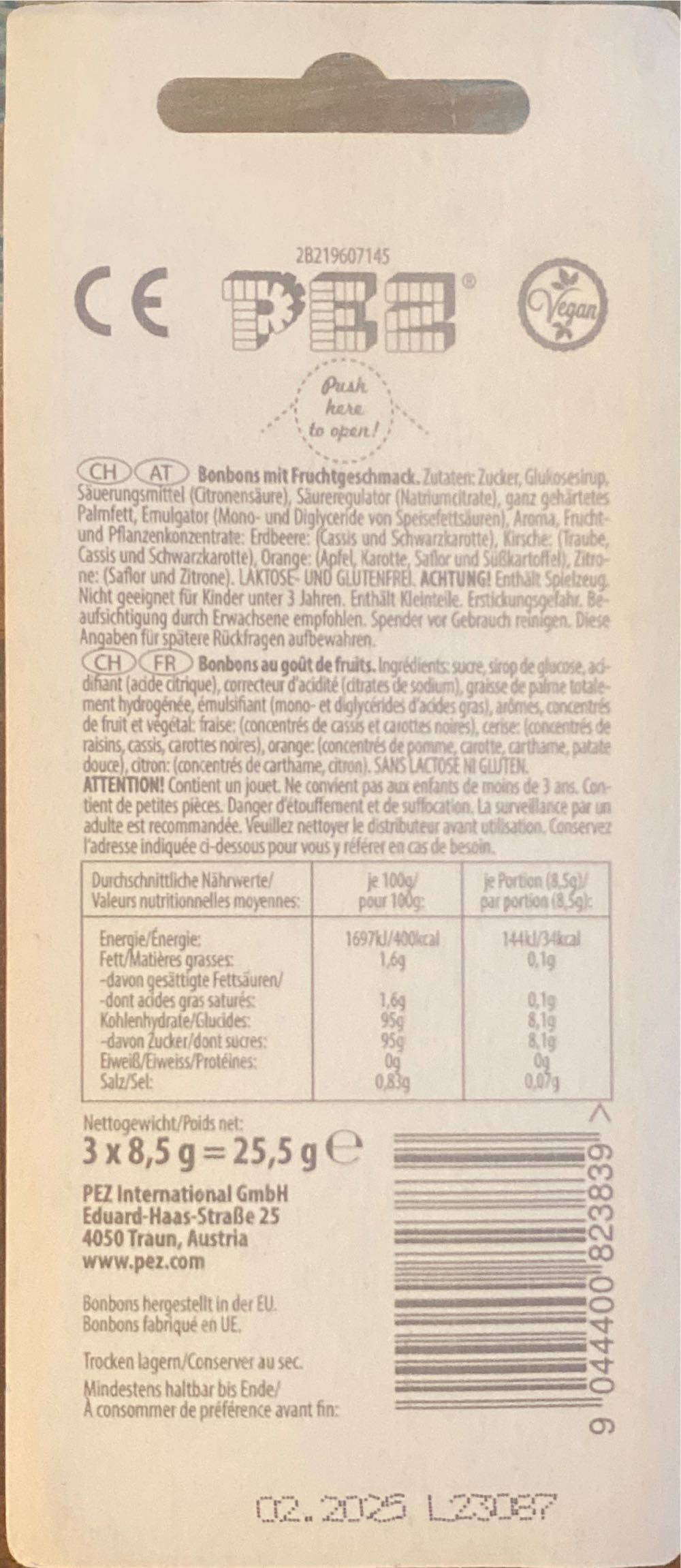 Disney Princess - Flounder - Disney pez collectible [Barcode 073621090026] - Main Image 2