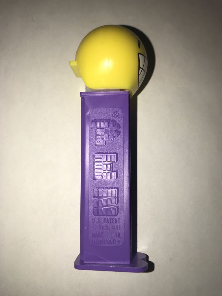 Emoji - Cheesing Purple Stem - funky faces pez collectible - Main Image 2