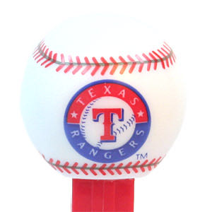 MLB - Texas Rangers Ball - Major League Baseball pez collectible - Main Image 3