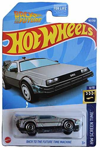 Hot Wheels Back To The Future Time Machine  pez collectible [Barcode 194735015337] - Main Image 1