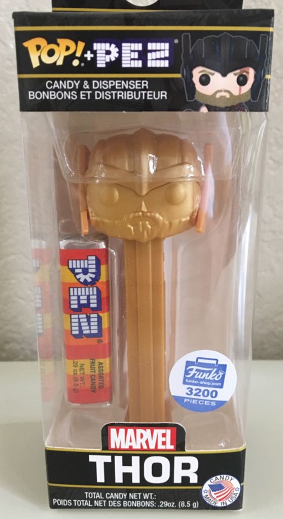 Funko POP! Pez - Marvel - Thor (Gold)  pez collectible - Main Image 2