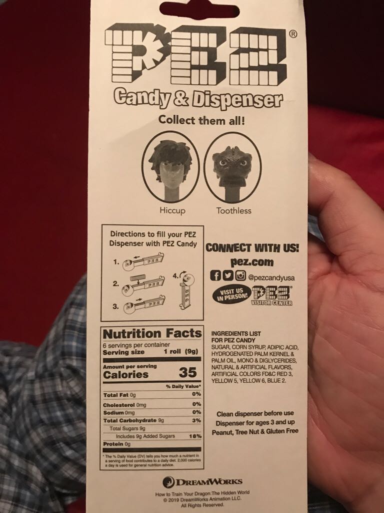 How To Train Your Dragon - Toothless  pez collectible - Main Image 2