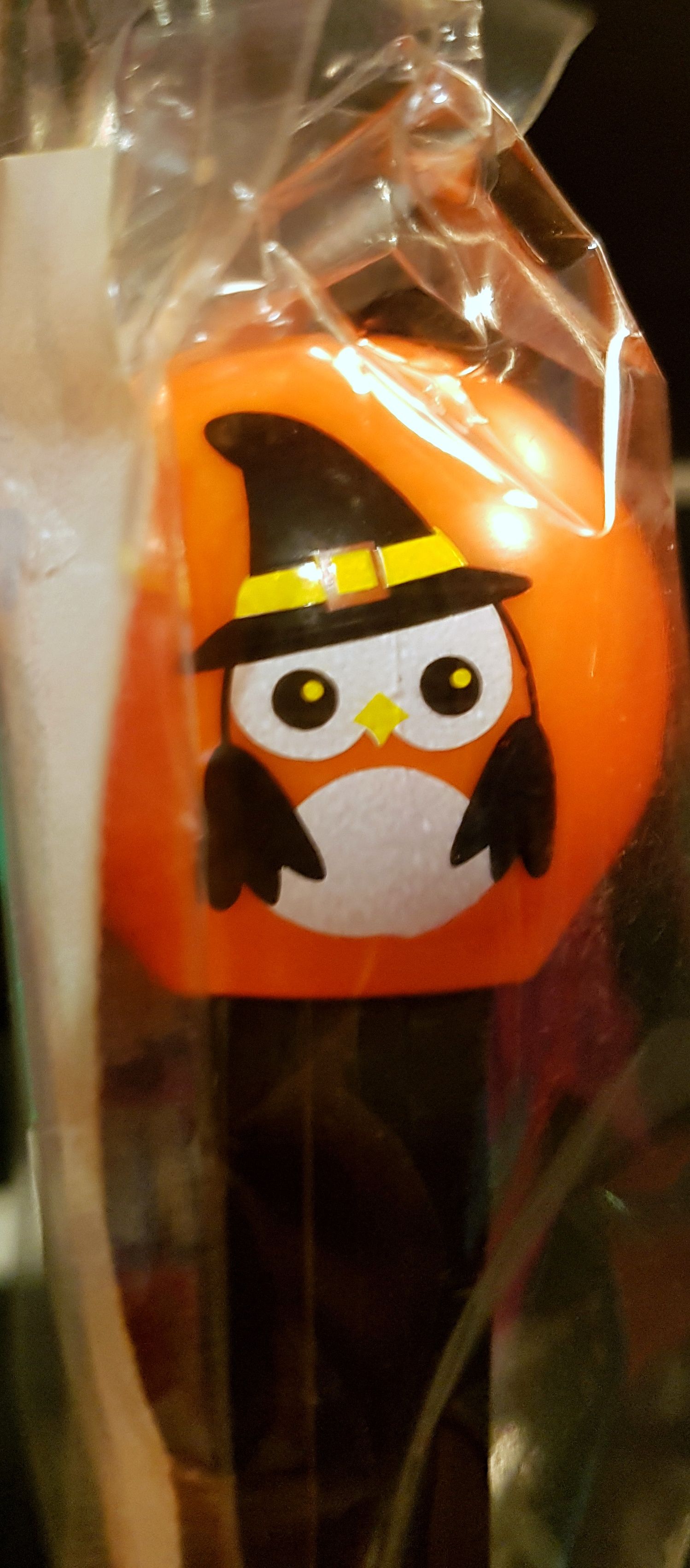 Orange With Gray Head