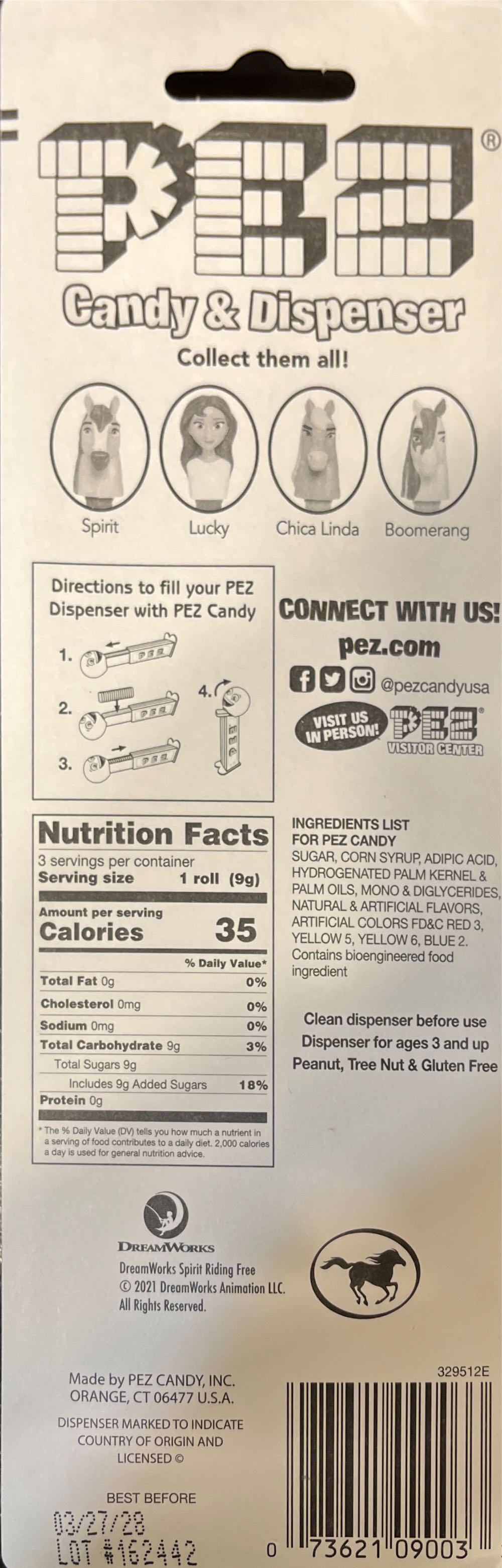 Spirit Riding Free🐴: Boomerang - Spirit - Riding Free pez collectible - Main Image 3