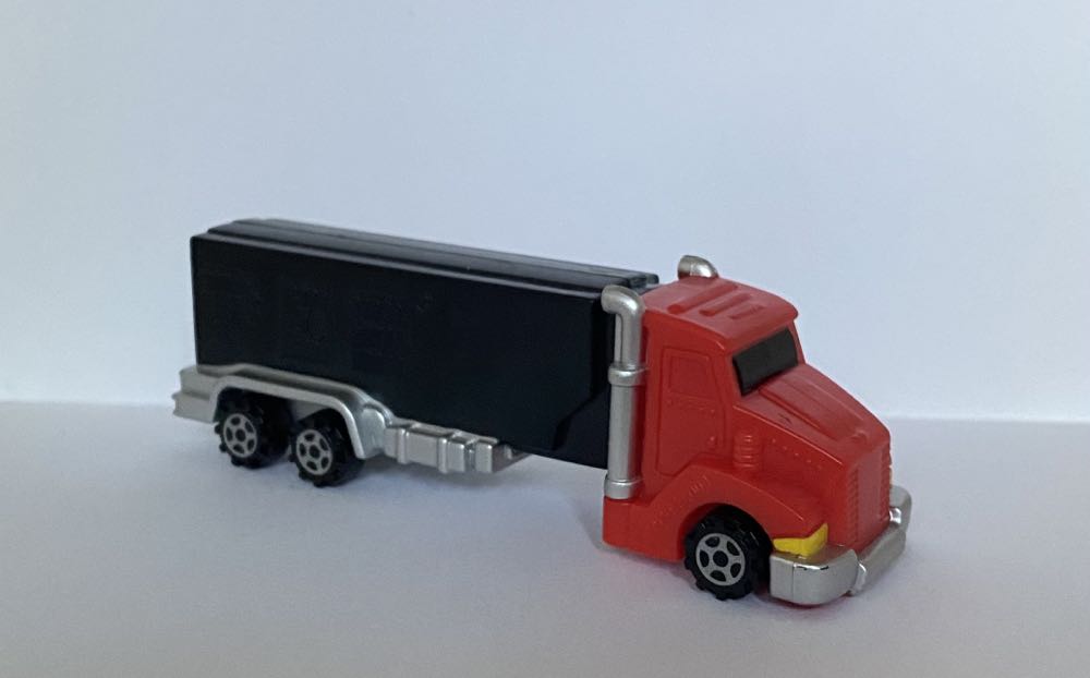 Trucks Rigs Red with Black  pez collectible - Main Image 1