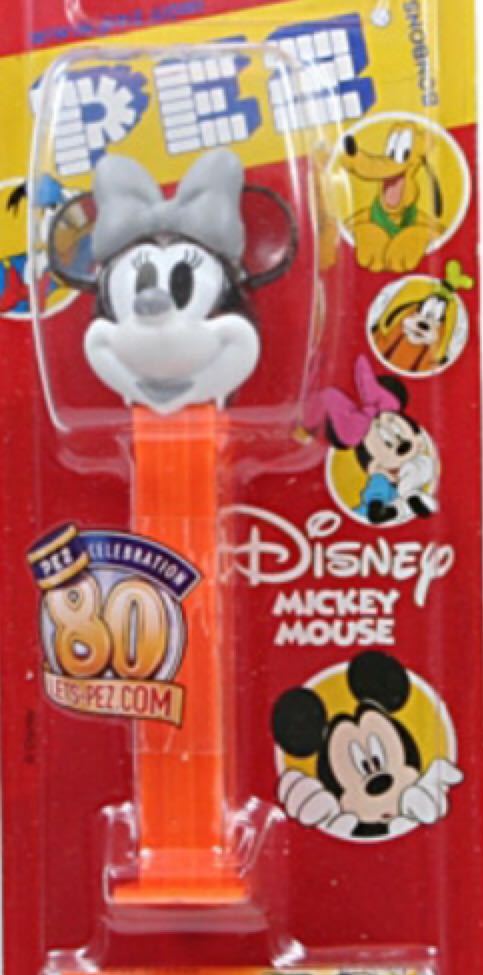 Minnie Mouse C Crystal - Disney Mickey Mouse 80th Anniversary pez collectible - Main Image 1