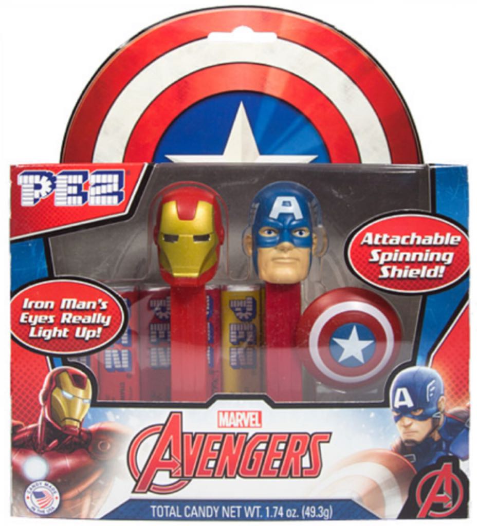 Marvel - Captain America 2015  (Spinning Shield) - Marvel pez collectible - Main Image 2